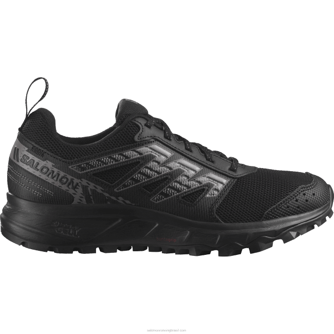 Salomon46081546 tênis de corrida feminino - andar gatinho preto/ameixa/gaivota Salomon46081546 tênis de corrida feminino - andar gatinho preto/ameixa/gaivota